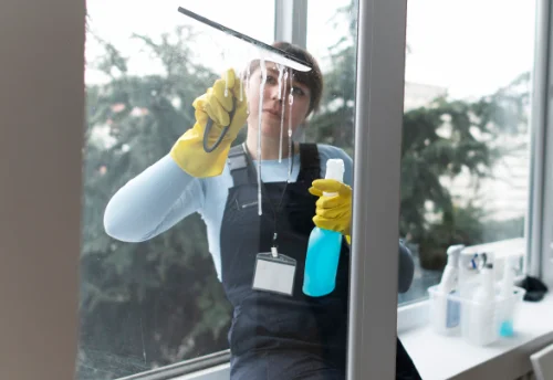 Nettoyage de vitres intérieures et extérieures à Clermont